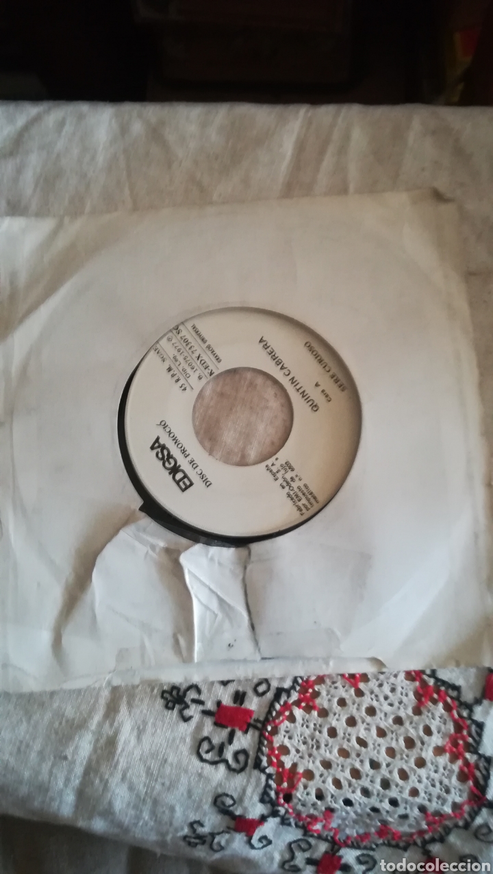 Discos de vinilo: Antiguo vinilo de Quint&iacute;n Cabrera - Foto 2