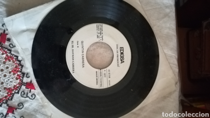 Discos de vinilo: Antiguo vinilo de Quint&iacute;n Cabrera - Foto 3