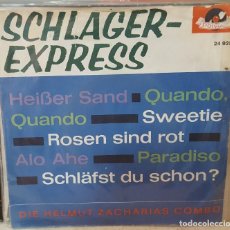 Discos de vinilo: SINGLE / DIE HELMUT ZACHARIAS COMBO / SCHLAGER EXPRESS / 1962. Lote 161141338
