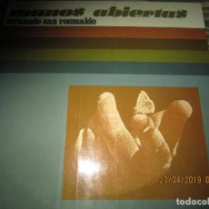 Discos de vinilo: FERNANDO SAN ROMUALDO - MANOS ABIERTAS LP - PAX RECORDS 1977 - STEREO -. Lote 161171182