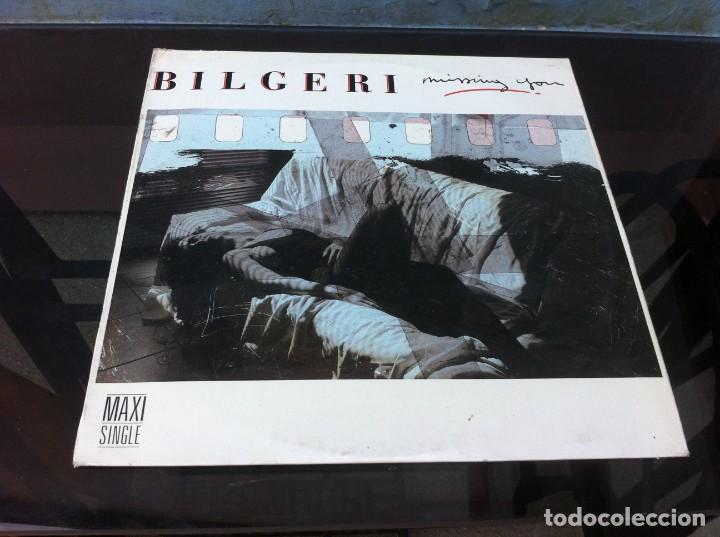 Discos de vinilo: BILGERI.  MISSING YOU (MAXI SINGLE) 1988, ESPA&Ntilde;A - Foto 1