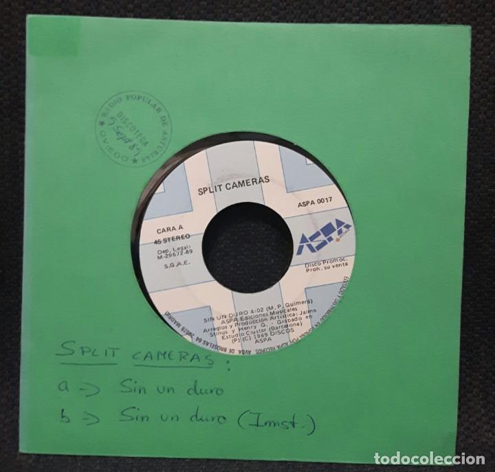 Discos de vinilo: SPLIT CAMERAS - SIN UN DURO - SINGLE - PROMOCIONAL - 1989 - Foto 1