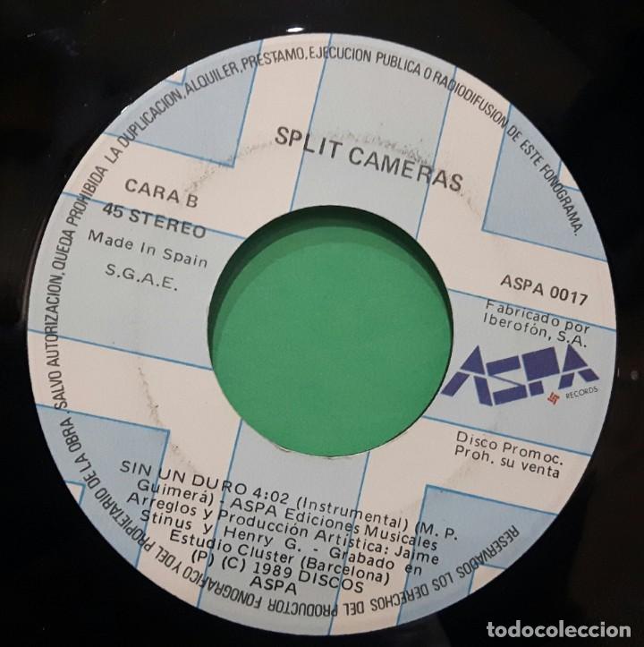 Discos de vinilo: SPLIT CAMERAS - SIN UN DURO - SINGLE - PROMOCIONAL - 1989 - Foto 6
