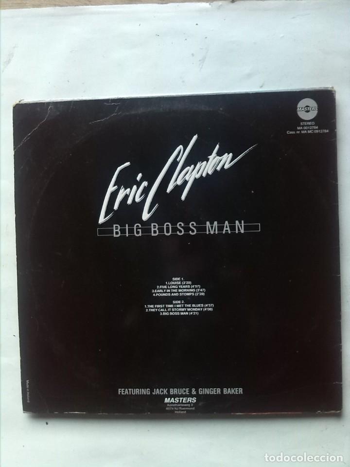 Discos de vinilo: ERIC CLAPTON BIG BOSS MAN FEAT. JACK BRUCE & GINGER BAKER - Foto 2