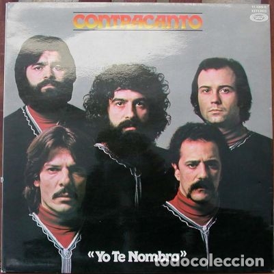 Vinyl records: contracanto lp yo te nombro 1978 movieplay portada doble