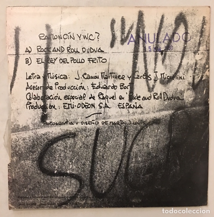 Discos de vinilo: Ramoncin y WC - Foto 2