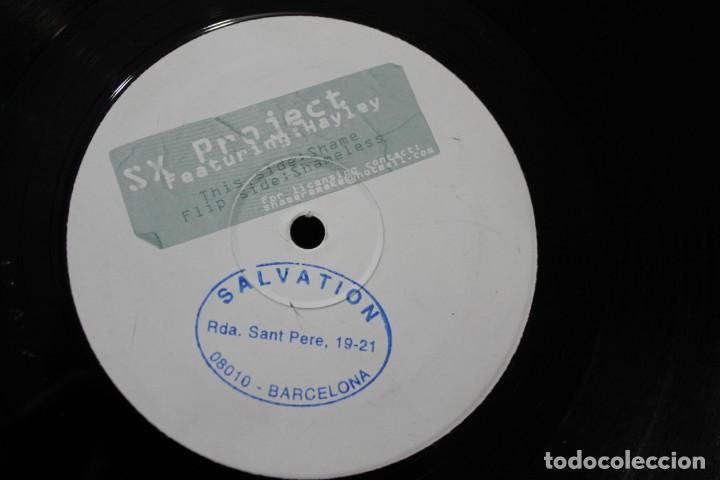 Discos de vinilo: SX PROJECT FEATURING HAYLEY SHAME MAXI SINGLE VINYL - Foto 2