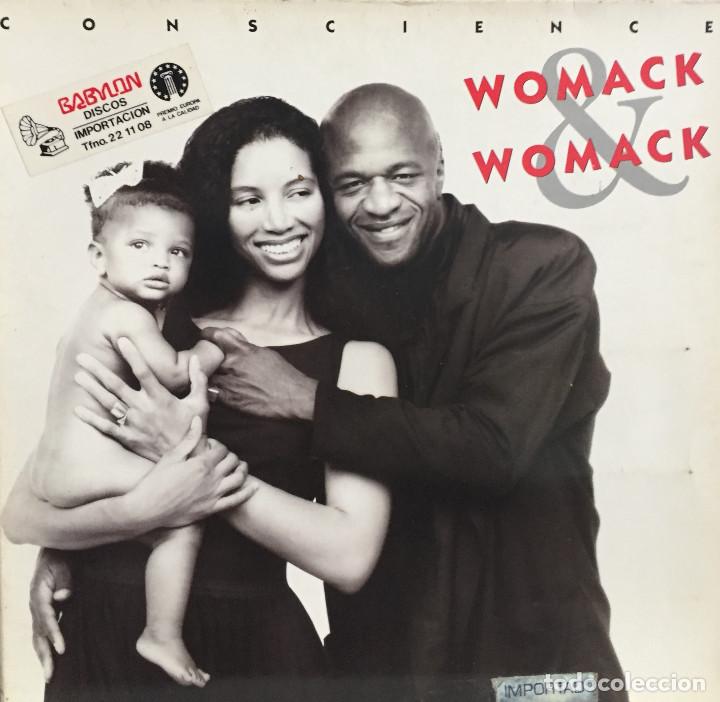 Discos de vinilo: WOMACK & WOMACK - CONSCIENCE - ISLAND RECORDS - 1988 - Foto 1