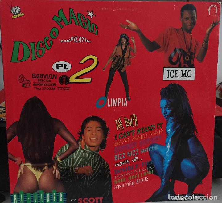 Discos de vinilo: DISCO MAGIC - COMPILATION - PARTE 2 - VARIOS INTERPRETES - 1990 - Foto 1