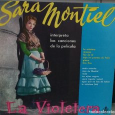 Discos de vinilo: SARA MONTIEL - LA VIOLETERA - HISPAVOX - 1983. Lote 161505682