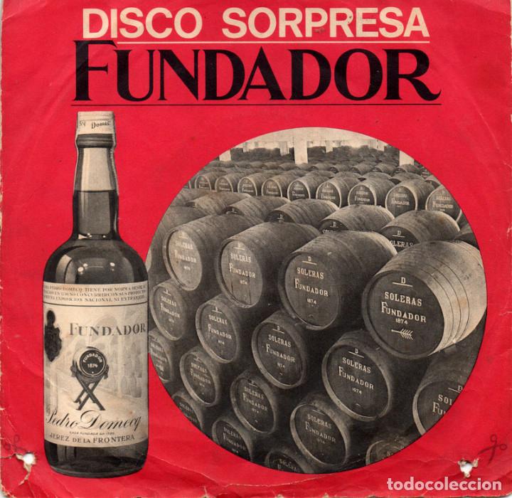 Discos de vinilo: Disco sorpresa Fundador 10.142: La lechera y El flautista de Hamelín - Foto 1 - 161506562