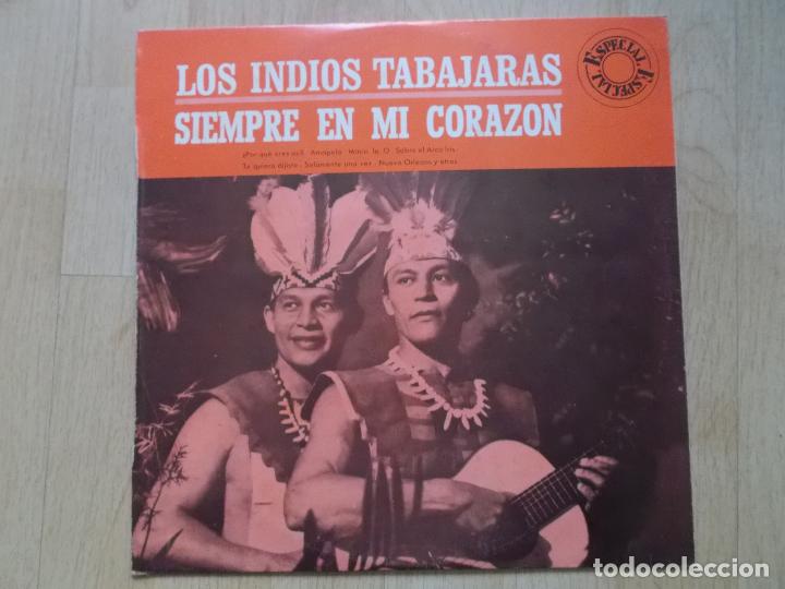 Discos de vinilo: Los Indios Tabajaras - Siempre en mi coraz&oacute;n - Foto 1
