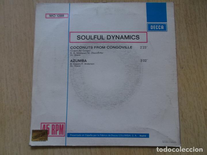 Discos de vinilo: SOULFUL DYNAMICS-COCONUTS FROM CONGOVILLE + AZUMBA S.G. EDITADO POR DECCA EN 1972 - Foto 2 - 161536930