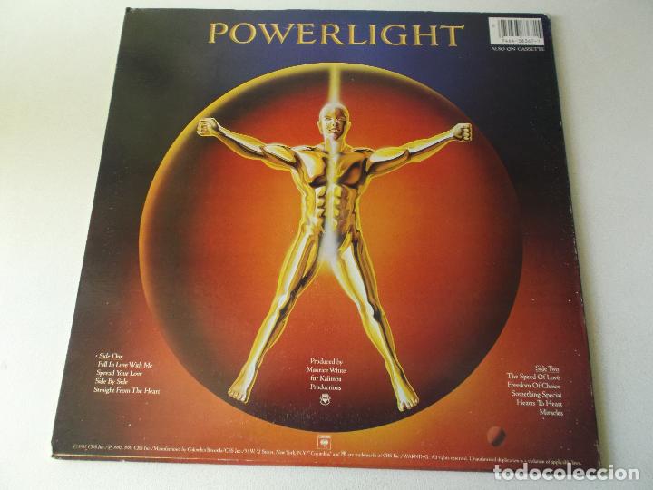 Discos de vinilo: Earth Wind & Fire - Powerlight (CBS 1983) - Foto 2