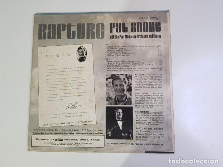 Discos de vinilo: Pat Boone - Rapture (VINILO) - Foto 2