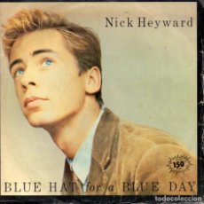 Discos de vinilo: NICK HEYWARD: BLUE HAT FOR A BLUE DAY - LOVE AT THE DOOR. Lote 161593686
