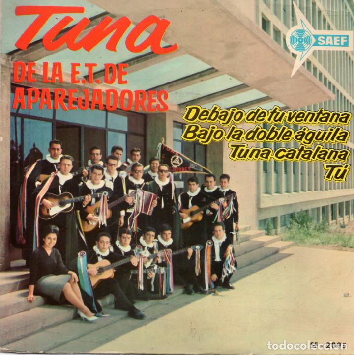 Discos de vinilo: Tuna de la E. T. de aparejadores - Foto 1