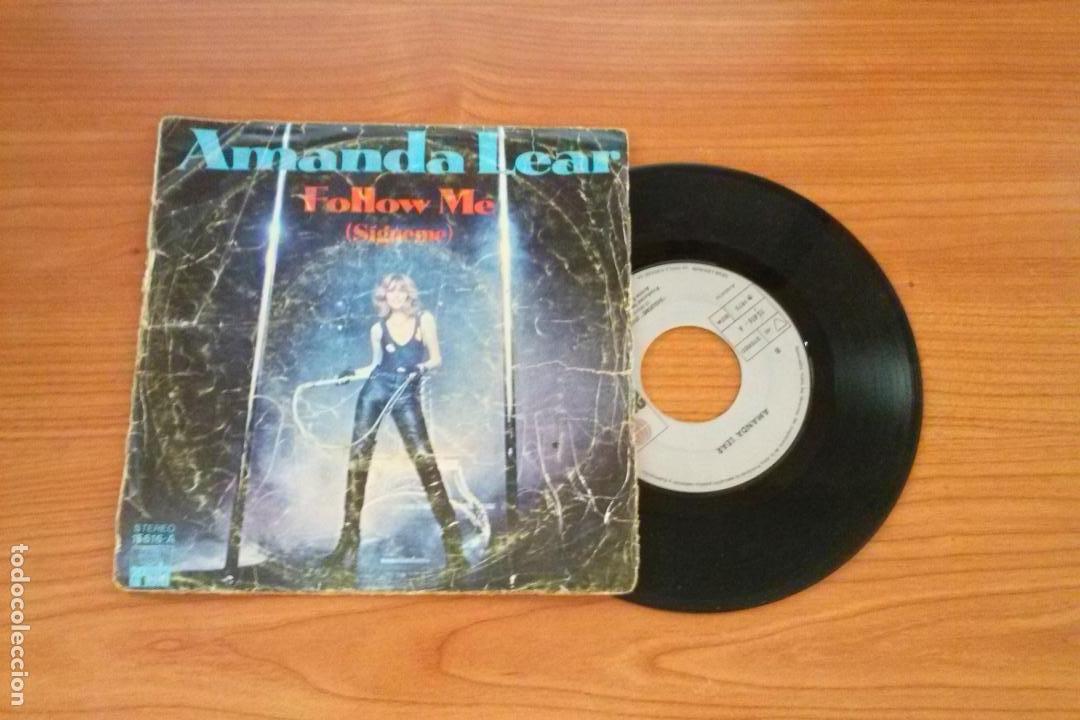 Discos de vinilo: Single - Amanda Lear - Run Baby Run - Year 1978 - Edition Spanish - Foto 2