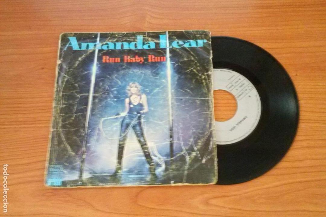 Discos de vinilo: Single - Amanda Lear - Run Baby Run - Year 1978 - Edition Spanish - Foto 1