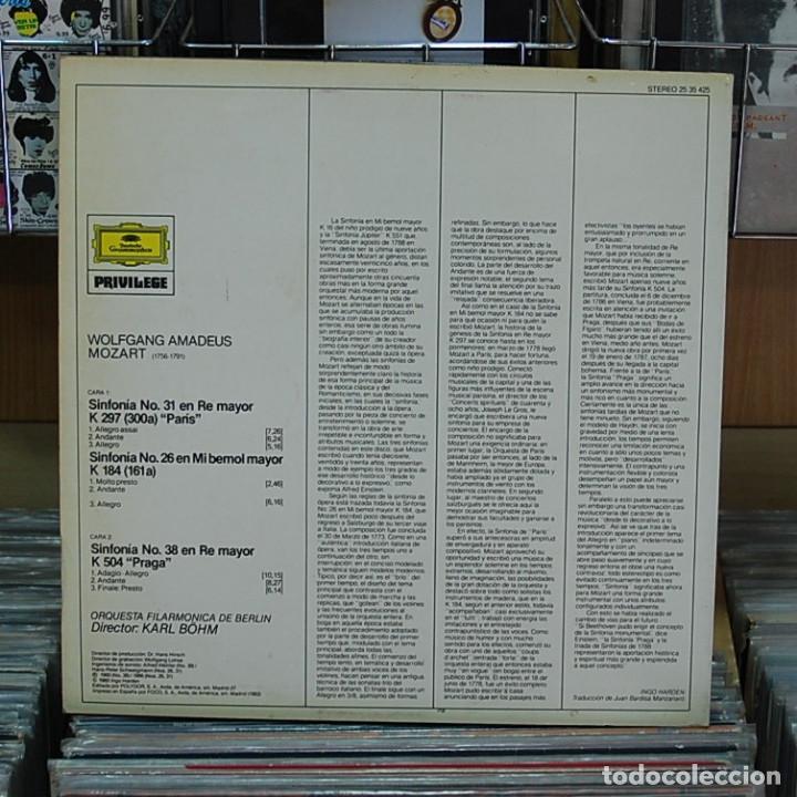 Discos de vinilo: LMV - Mozart. Symphonien. LP - Foto 2