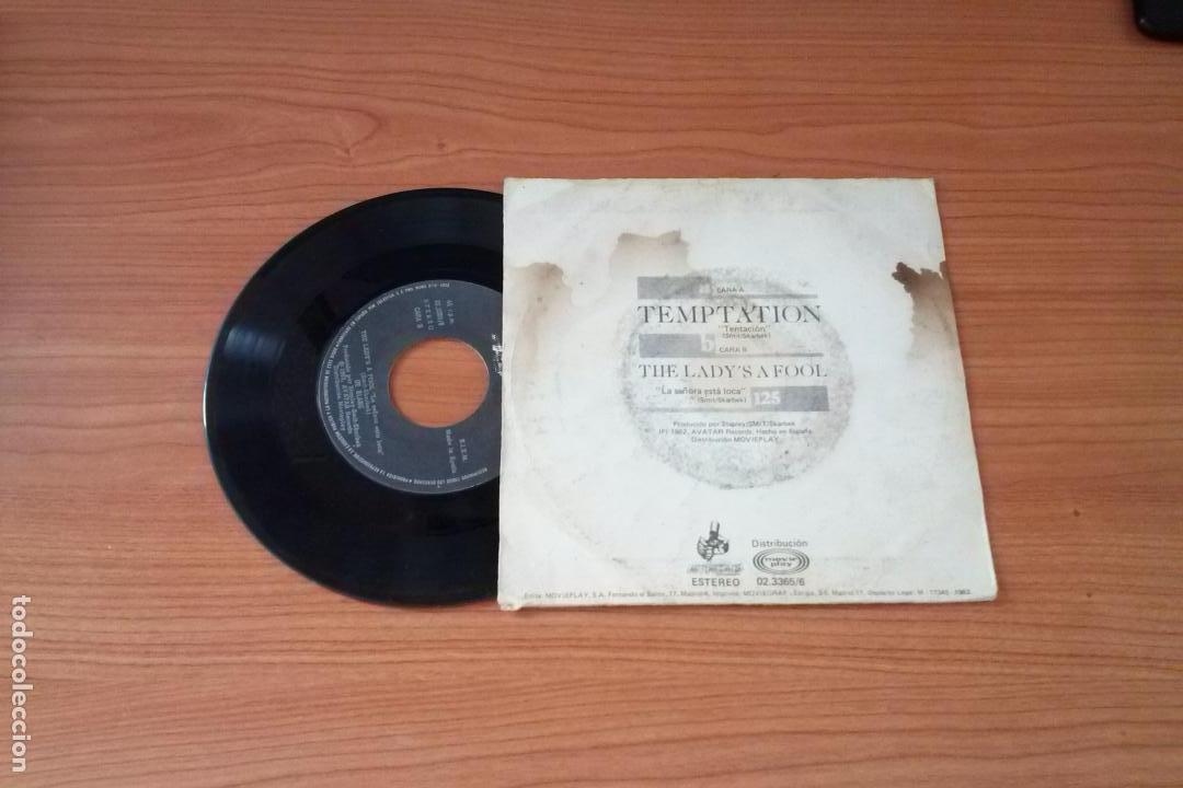 Discos de vinilo: Single - Deblanc - Temptation - Year 1982 - Edition Spanish - Foto 2