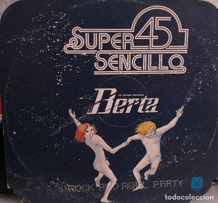 Discos de vinilo: BERTA - ROCK AND ROLL PARTY - SAUCE - 1978 - Foto 1