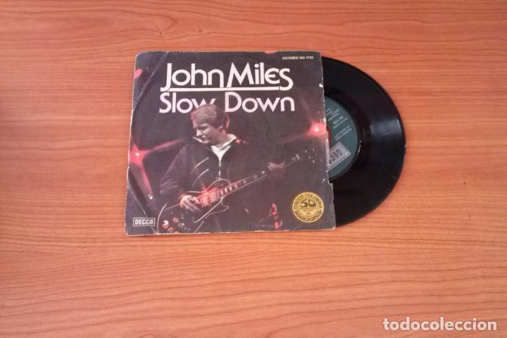 Discos de vinilo: Single - John Miles - Slow Down - Year 1977 - Edition Spanish - Foto 1