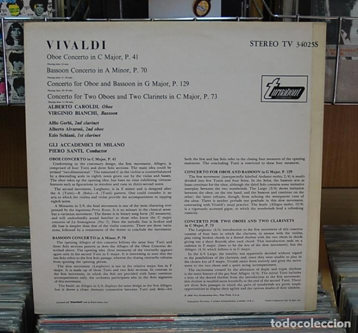 Discos de vinilo: LMV - Vivaldi. 4 concierti . LP - Foto 2