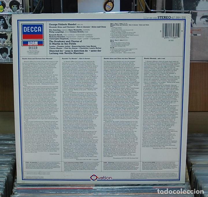 Discos de vinilo: LMV - Handel. Messiah. LP - Foto 3