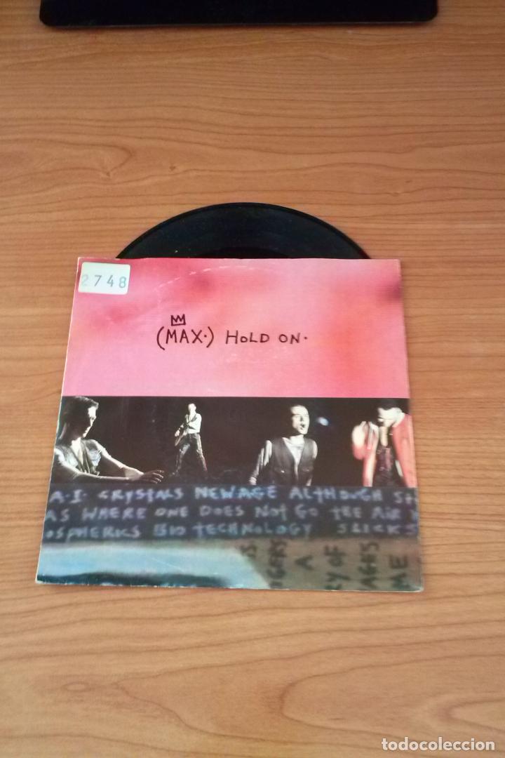 Discos de vinilo: Single - Max - Hold On - Year 1992 - Edition Spanish - Foto 1