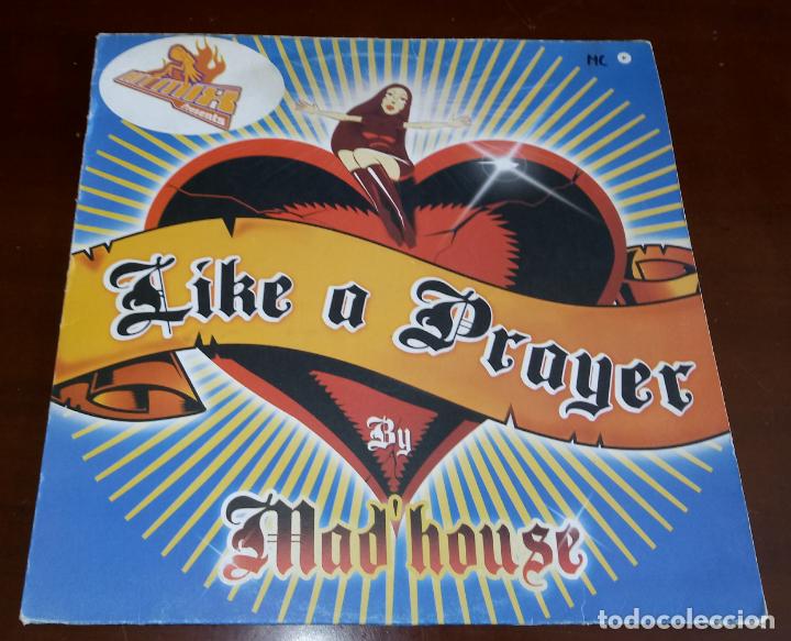 Discos de vinilo: MAD HOUSE - LIKE A PRAYER - MAXI SINGLE.12 - Foto 1