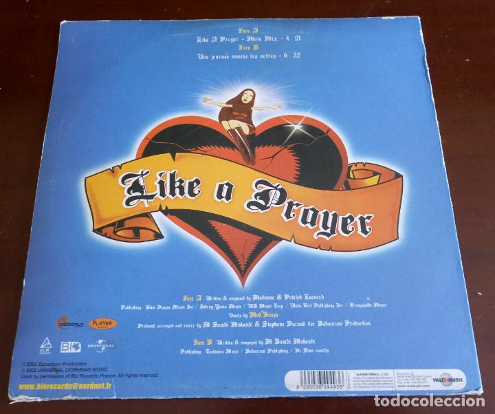 Discos de vinilo: MAD HOUSE - LIKE A PRAYER - MAXI SINGLE.12 - Foto 2
