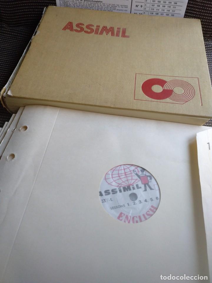 Discos de vinilo: Assimil curso de ingl&eacute;s completo en 12 vinilos - Foto 1