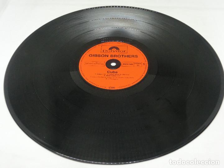Discos de vinilo: LP - GIBSON BROTHERS - CUBA - 1979 - Foto 5
