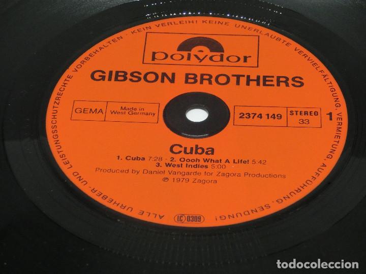 Discos de vinilo: LP - GIBSON BROTHERS - CUBA - 1979 - Foto 4