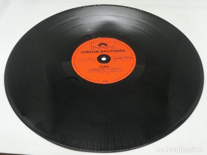 Discos de vinilo: LP - GIBSON BROTHERS - CUBA - 1979 - Foto 6
