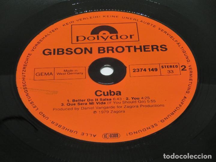 Discos de vinilo: LP - GIBSON BROTHERS - CUBA - 1979 - Foto 3