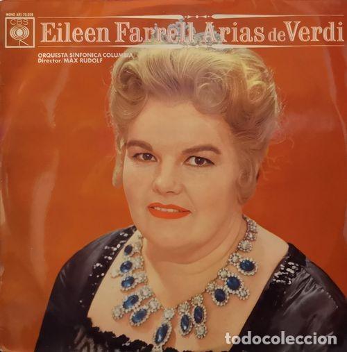 Discos de vinilo: EILEEN FARRELL - ARIAS DE VERDI - LP DE VINILO - Foto 1