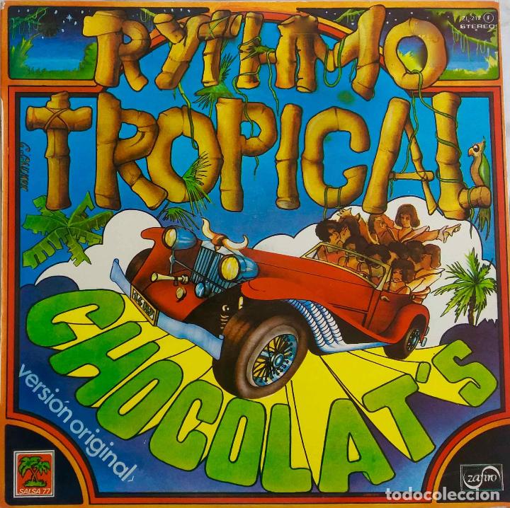 Discos de vinilo: CHOCOLATS, RYTHMO TROPICAL. LP ESPA&Ntilde;A - Foto 1