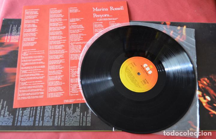 Discos de vinilo: MARINA ROSELL - PENYORA - CBS 1978 - Foto 3