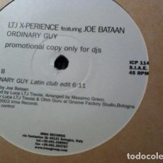 Discos de vinilo: LTJ X-PERIENCE FEATURING JOE BATAAN / ‎ORDINARY GUY / IRMA CASADIPRIMORDINE / VINYL, 12 PROMO / 2003. Lote 161910250