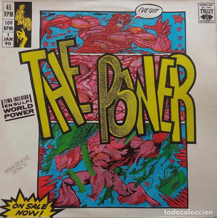 Discos de vinilo: SNAP, THE POWER. MAXI SINGLE ESPA&Ntilde;A 2 TEMAS - Foto 1