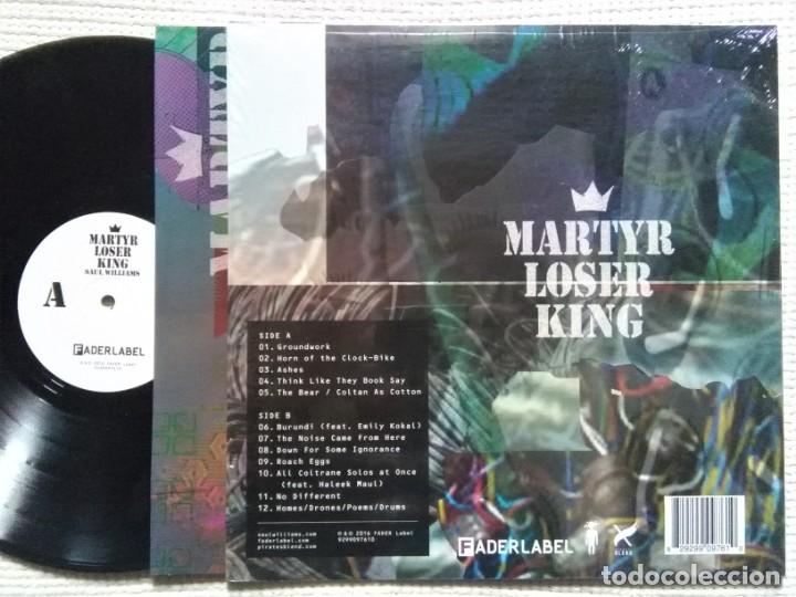 Discos de vinilo: SAUL WILLIAMS MARTYR LOSER KING LP + INNER 2016 USA SHRINK - Foto 2 - 161954626