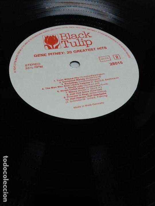 Discos de vinilo: LP - GENE PITNEY - 20 GREATEST HITS - Foto 3