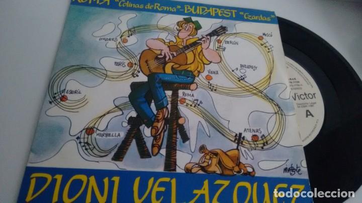 Discos de vinilo: SINGLE (VINILO) DE  DIONI VELAZQUEZ A&Ntilde;OS 80