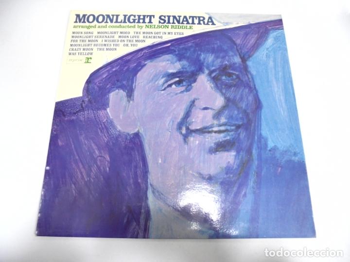 Discos de vinilo: LP. FRANK SINATRA. MOONLIGHT SINATRA. DISQUES VOGUE - Foto 1