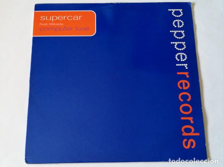 Discos de vinilo: Supercar Feat. Mikaela - Computer Love - 1999 - Foto 1