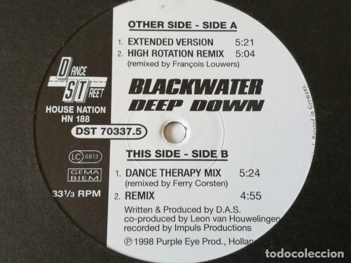 Discos de vinilo: Blackwater - Deep Down - 1998 - Foto 1