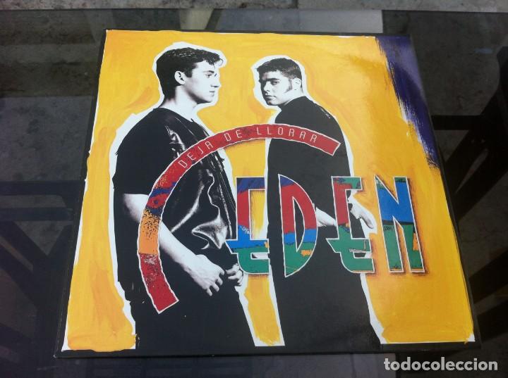 Discos de vinilo: MAXI SINGLE.  EDEN.  DEJA DE LLORAR (REMIX) 1994, ESPA&Ntilde;A - Foto 1