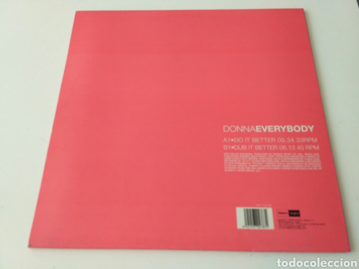 Discos de vinilo: Donna - Everybody - Foto 2